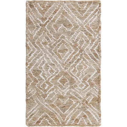Aric Beige Jute Rug 8x10 For Living Room - LOOMLAN - LOOMLAN - Area Rugs