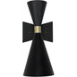 Ariel Black Steel Sconce - LOOMLAN - Noir - Wall Sconces