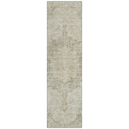 Arienne Green Washable Indoor - Outdoor Rug - LOOMLAN - LOOMLAN Rugs - Outdoor Rugs