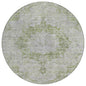 Arienne Olive Washable Indoor - Outdoor Rug - LOOMLAN - LOOMLAN Rugs - Outdoor Rugs