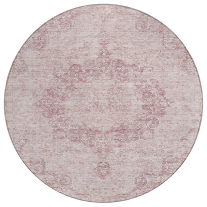 Arienne Pink Washable Indoor - Outdoor Rug - LOOMLAN - LOOMLAN Rugs - Outdoor Rugs