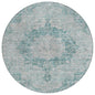 Arienne Teal Washable Indoor - Outdoor Rug - LOOMLAN - LOOMLAN Rugs - Outdoor Rugs