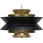 Arion Pendant, Steel with Brass Finish - LOOMLAN - Noir - Pendants