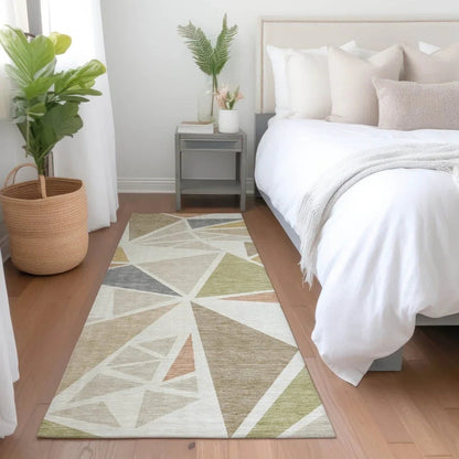 Aristea Ivory Washable Indoor-Outdoor Rug-Outdoor Rugs-LOOMLAN Rugs-LOOMLAN