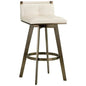 Arizona Leather Swivel Barstool - LOOMLAN - SUNPAN - Bar Stools