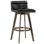 Arizona Leather Swivel Barstool - LOOMLAN - SUNPAN - Bar Stools