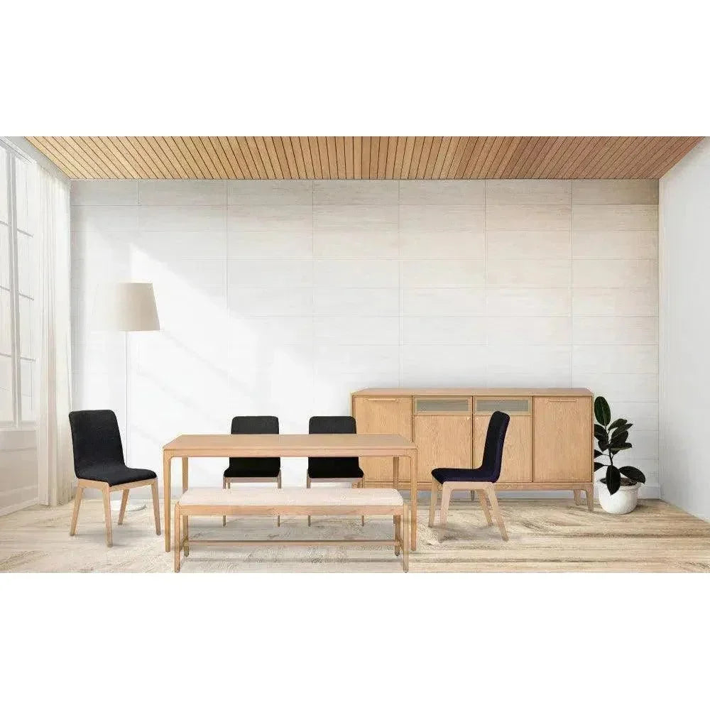 Arizona Performance Fabric Armless Dining Chair - LOOMLAN - LH Imports - Dining Chairs