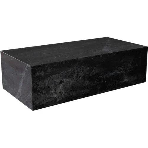 Ark Genuine Black Marble Rectangular Cocktail Table - LOOMLAN - Diamond Sofa - Coffee Tables