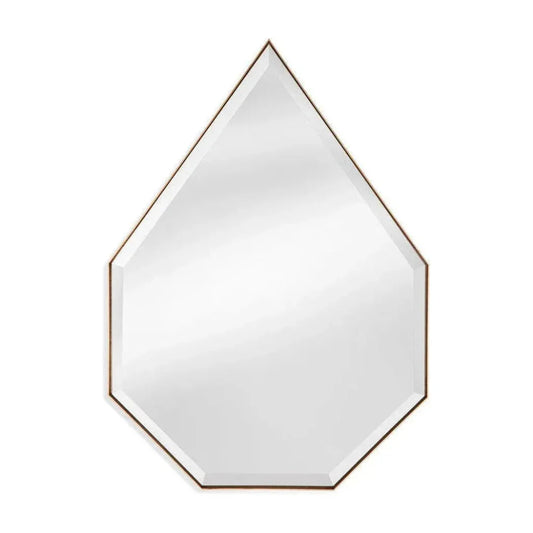 Arlington Metal Gold Wall Mirror - LOOMLAN - Bassett Mirror - Wall Mirrors
