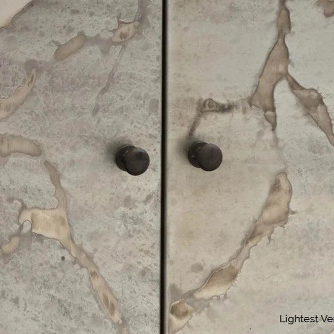 Arlington Unique Patina Black Iron Etagere-Etageres-SUNPAN-LOOMLAN