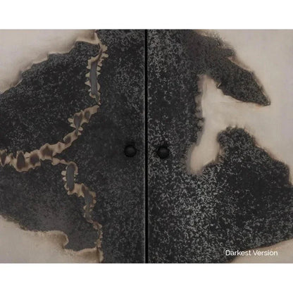 Arlington Unique Patina Black Iron Etagere-Etageres-SUNPAN-LOOMLAN