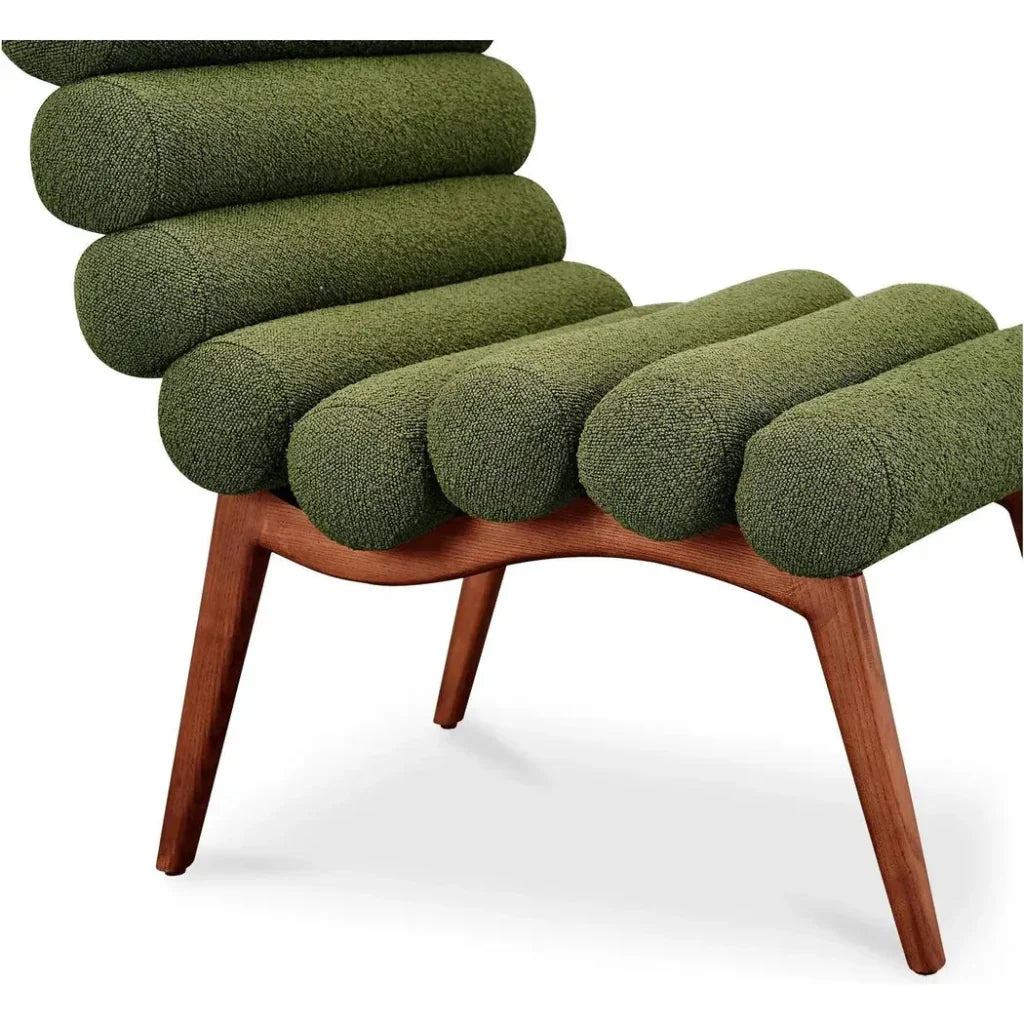 Arlo Performance Fabric Armless Accent Chair - LOOMLAN - Moe's Home - Accent Chairs