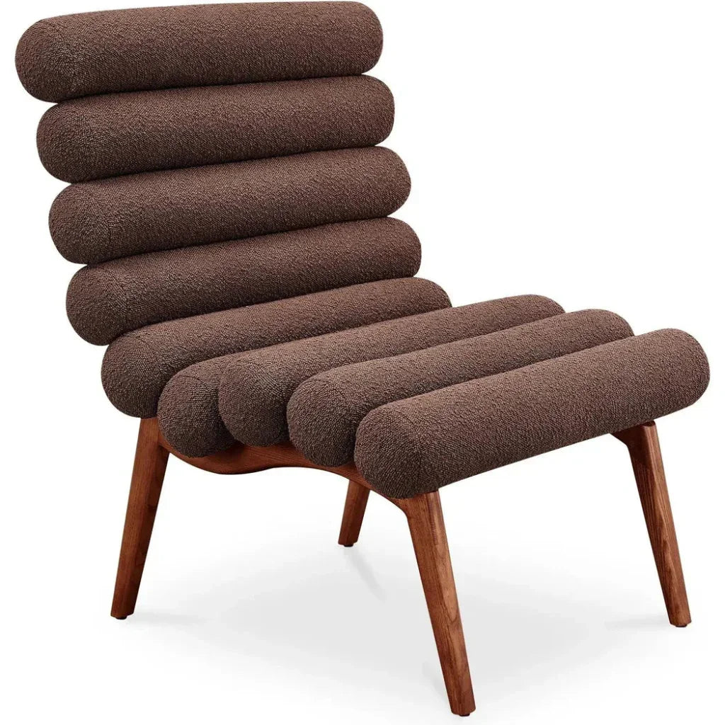 Arlo Performance Fabric Armless Accent Chair - LOOMLAN - Moe's Home - Accent Chairs