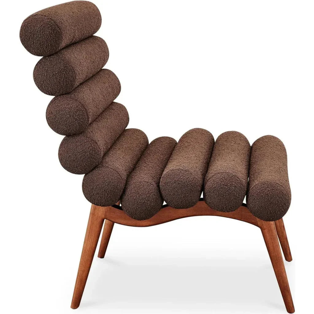 Arlo Performance Fabric Armless Accent Chair - LOOMLAN - Moe's Home - Accent Chairs