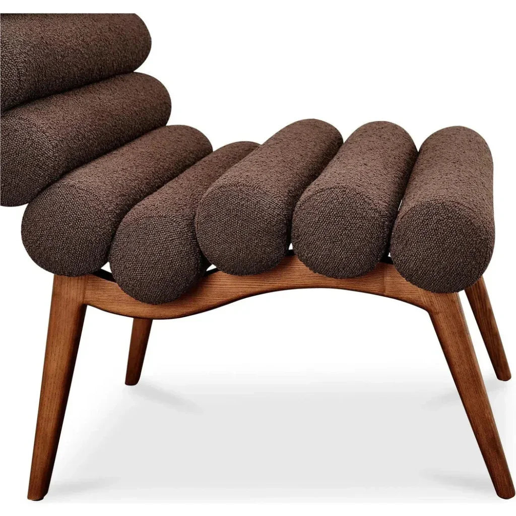 Arlo Performance Fabric Armless Accent Chair - LOOMLAN - Moe's Home - Accent Chairs