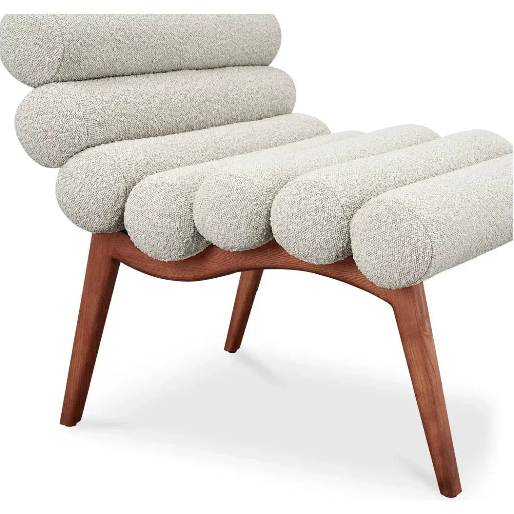 Arlo Performance Fabric Armless Accent Chair - LOOMLAN - Moe's Home - Accent Chairs