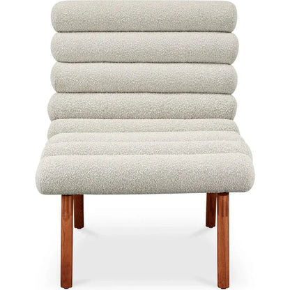 Arlo Performance Fabric Armless Accent Chair - LOOMLAN - Moe's Home - Accent Chairs