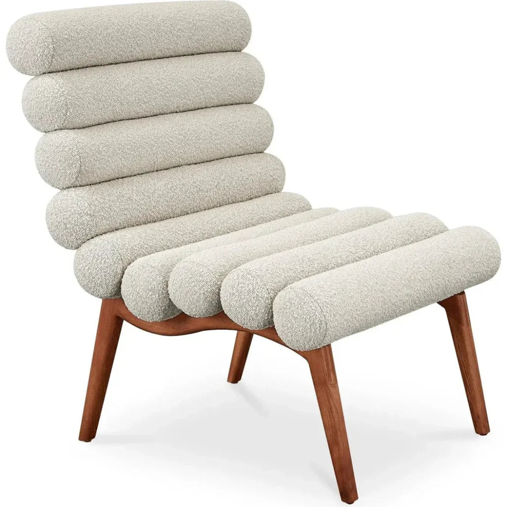 Arlo Performance Fabric Armless Accent Chair - LOOMLAN - Moe's Home - Accent Chairs