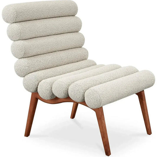 Arlo Performance Fabric Armless Accent Chair - LOOMLAN - Moe's Home - Accent Chairs