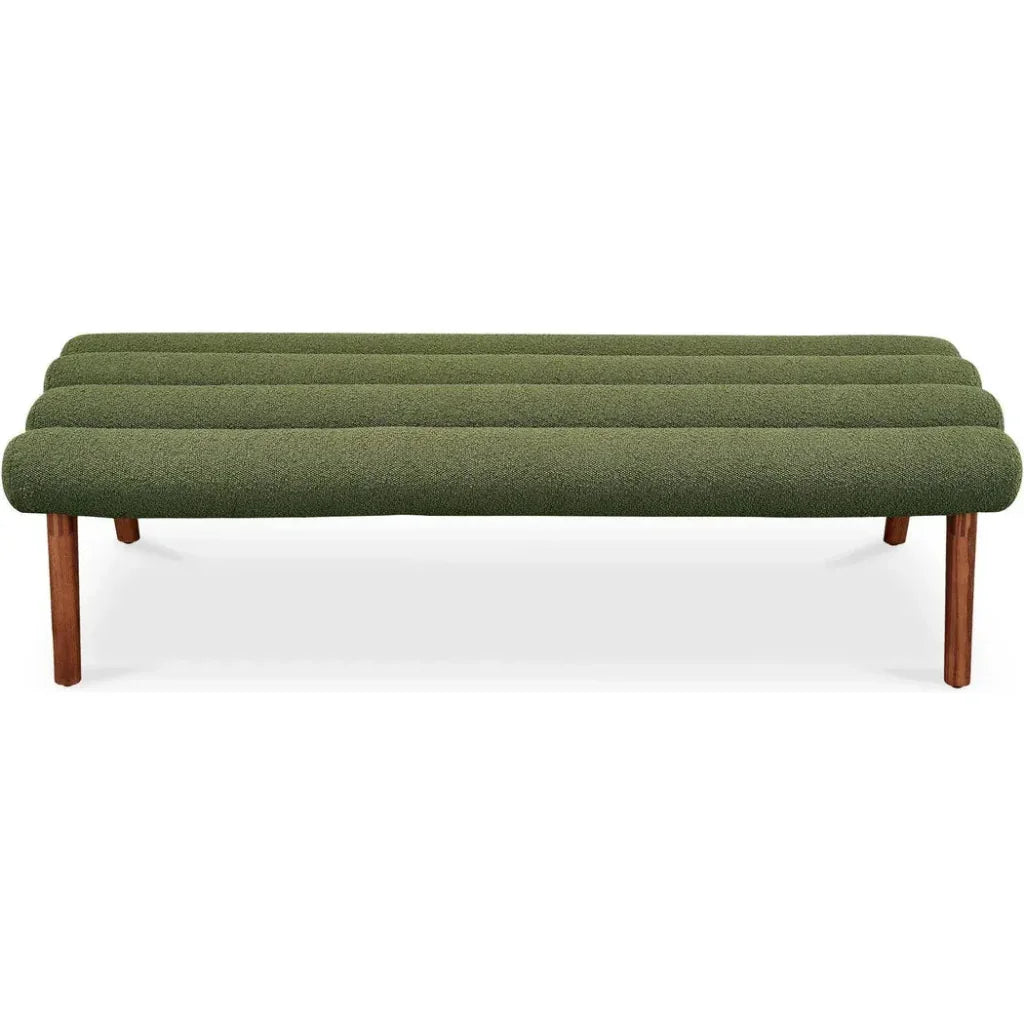 Arlo Wood and Metal Bench - LOOMLAN - Moe's Home - Bedroom Benches