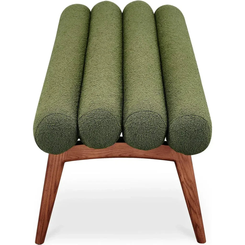 Arlo Wood and Metal Bench - LOOMLAN - Moe's Home - Bedroom Benches