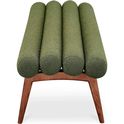 Arlo Wood and Metal Bench - LOOMLAN - Moe's Home - Bedroom Benches