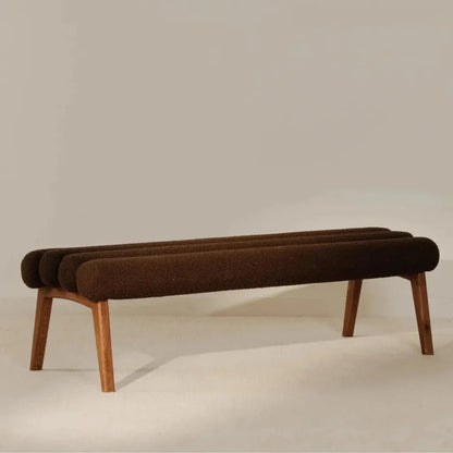Arlo Wood and Metal Bench - LOOMLAN - Moe's Home - Bedroom Benches