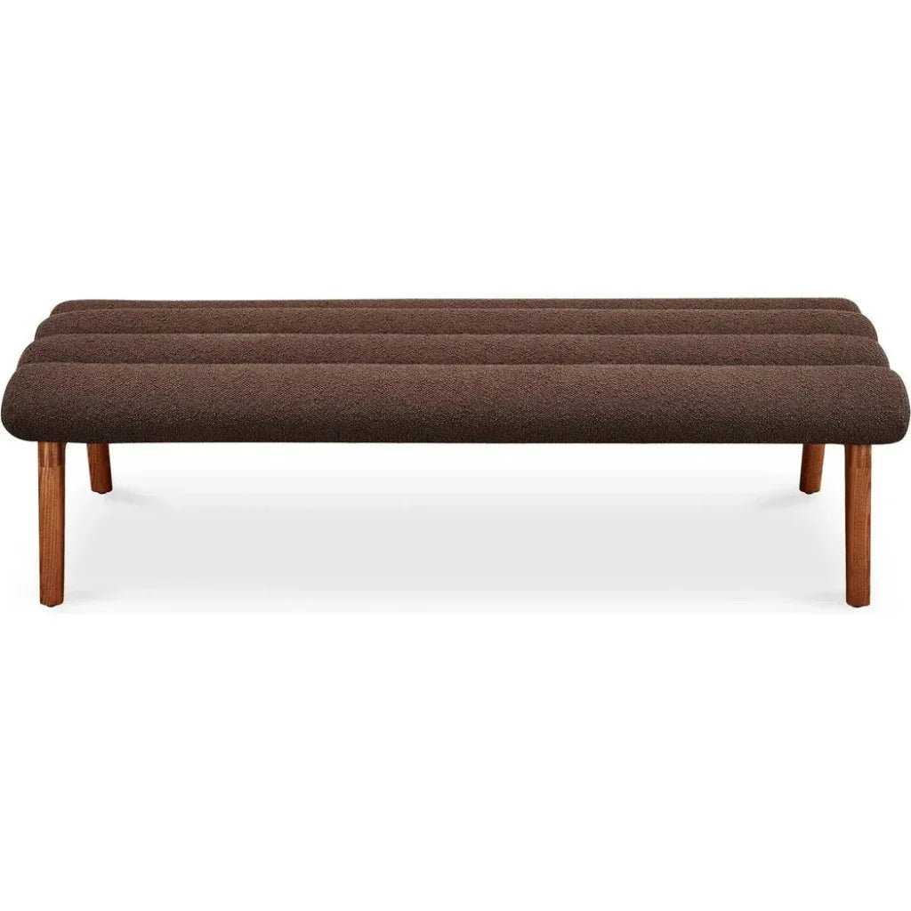 Arlo Wood and Metal Bench - LOOMLAN - Moe's Home - Bedroom Benches