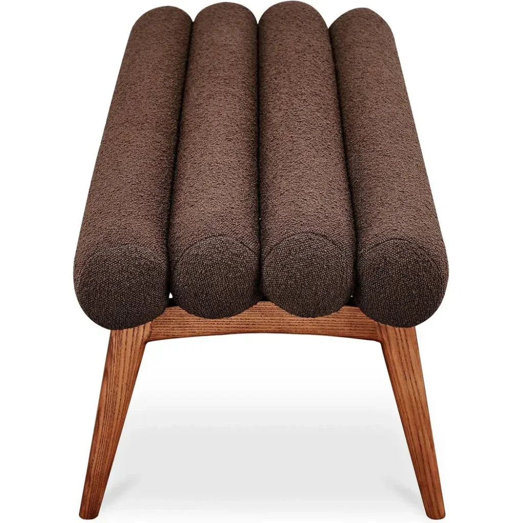 Arlo Wood and Metal Bench - LOOMLAN - Moe's Home - Bedroom Benches