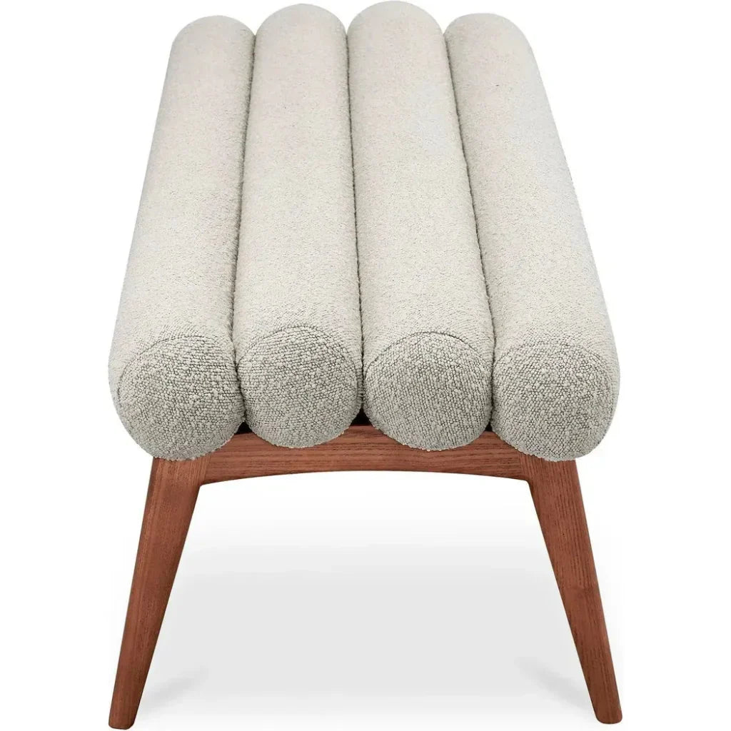 Arlo Wood and Metal Bench - LOOMLAN - Moe's Home - Bedroom Benches