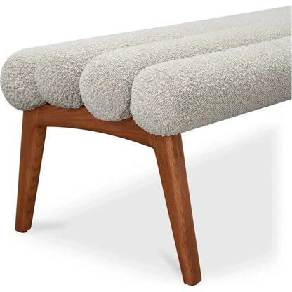 Arlo Wood and Metal Bench - LOOMLAN - Moe's Home - Bedroom Benches