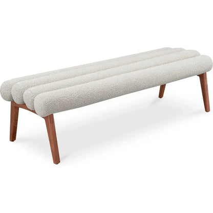 Arlo Wood and Metal Bench - LOOMLAN - Moe's Home - Bedroom Benches