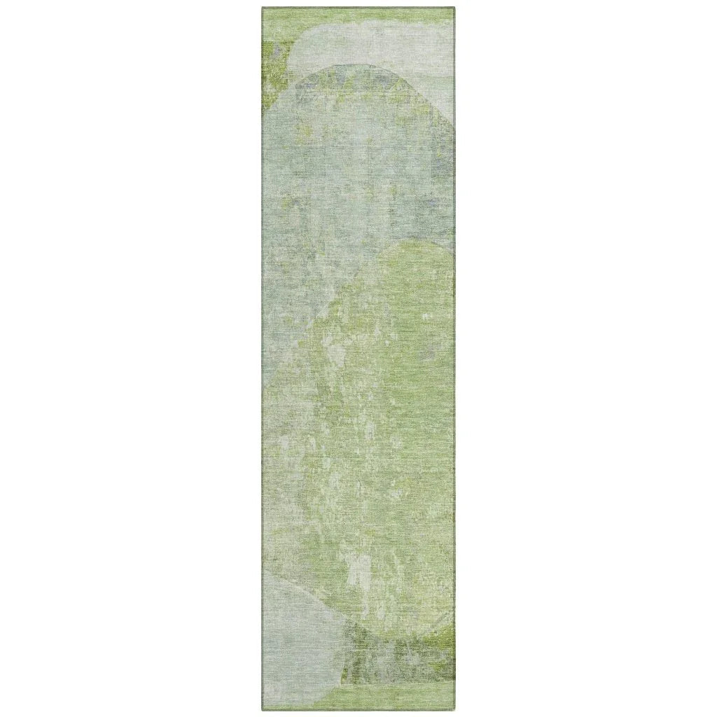 Armalise Aloe Washable Indoor - Outdoor Rug - LOOMLAN - LOOMLAN Rugs - Outdoor Rugs