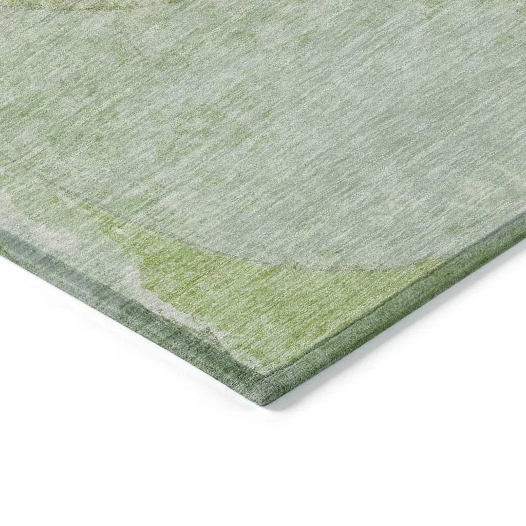 Armalise Aloe Washable Indoor - Outdoor Rug - LOOMLAN - LOOMLAN Rugs - Outdoor Rugs