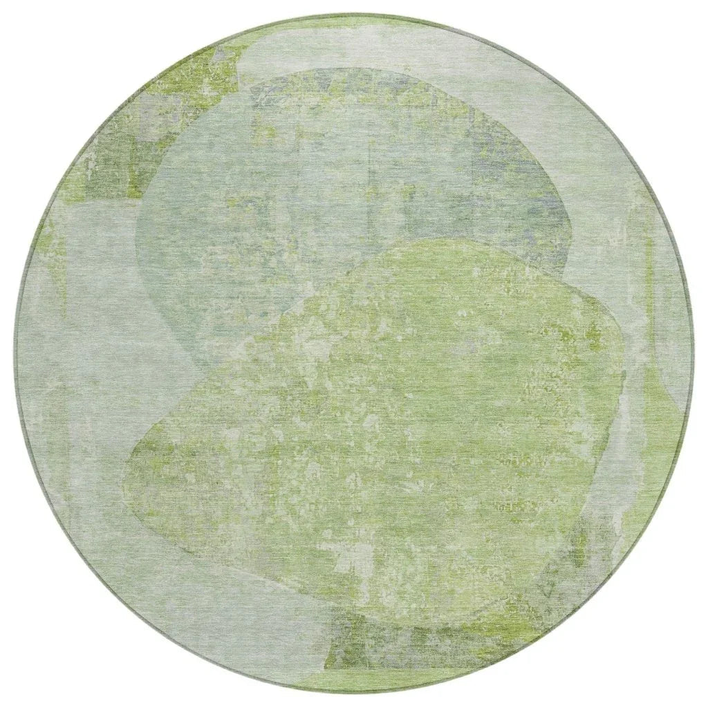 Armalise Aloe Washable Indoor - Outdoor Rug - LOOMLAN - LOOMLAN Rugs - Outdoor Rugs