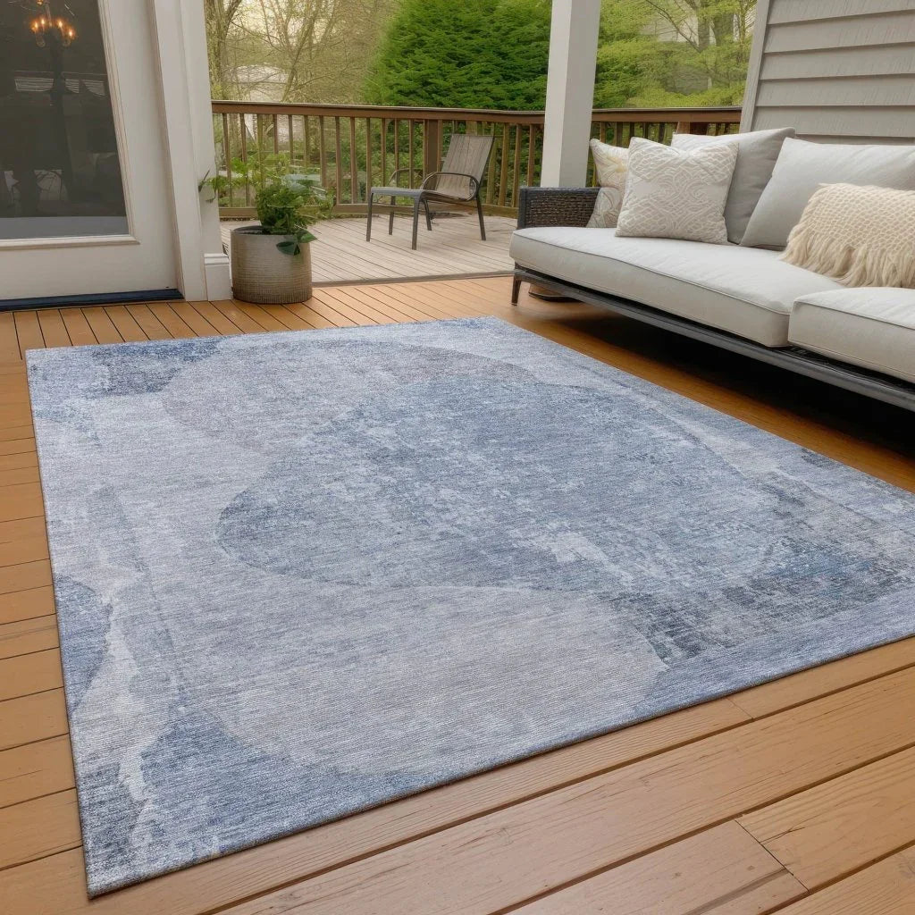 Armalise Sky Washable Indoor - Outdoor Rug - LOOMLAN - LOOMLAN Rugs - Outdoor Rugs