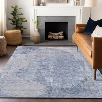 Armalise Sky Washable Indoor - Outdoor Rug - LOOMLAN - LOOMLAN Rugs - Outdoor Rugs