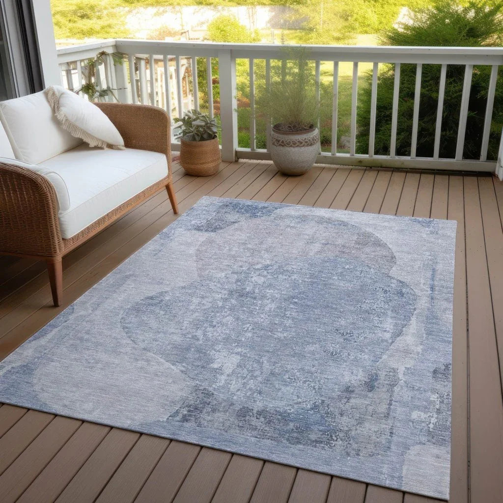 Armalise Sky Washable Indoor - Outdoor Rug - LOOMLAN - LOOMLAN Rugs - Outdoor Rugs