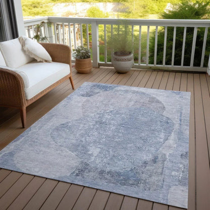 Armalise Sky Washable Indoor - Outdoor Rug - LOOMLAN - LOOMLAN Rugs - Outdoor Rugs