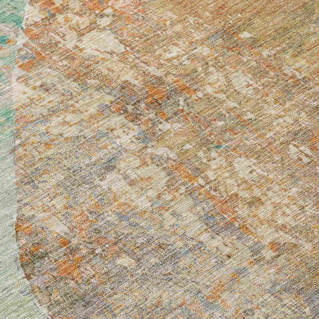 Armalise Teal Washable Indoor - Outdoor Rug - LOOMLAN - LOOMLAN Rugs - Outdoor Rugs