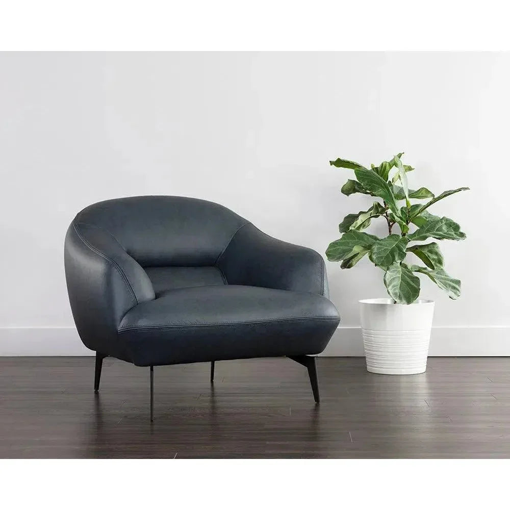 Armani Leather Armchair - LOOMLAN - SUNPAN - Club Chairs