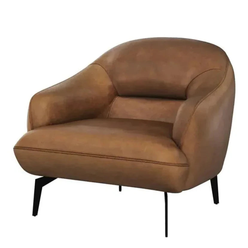 Armani Leather Armchair - LOOMLAN - SUNPAN - Club Chairs