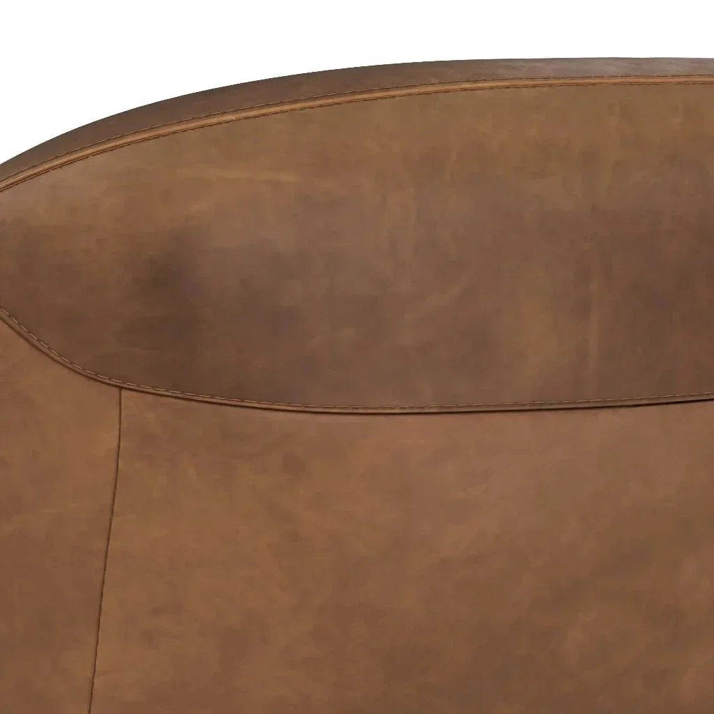 Armani Leather Modern Sofa - LOOMLAN - SUNPAN - Sofas & Loveseats