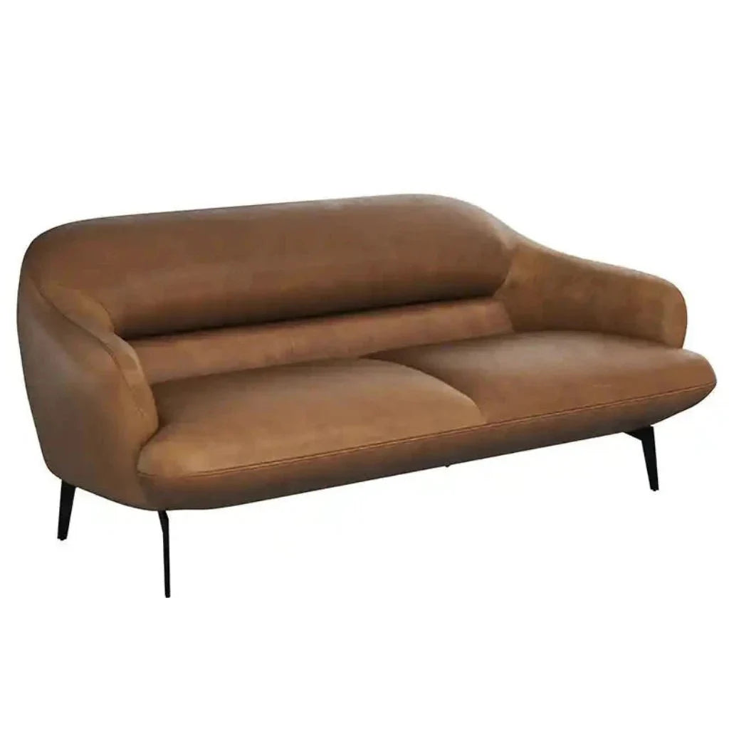 Armani Leather Modern Sofa - LOOMLAN - SUNPAN - Sofas & Loveseats
