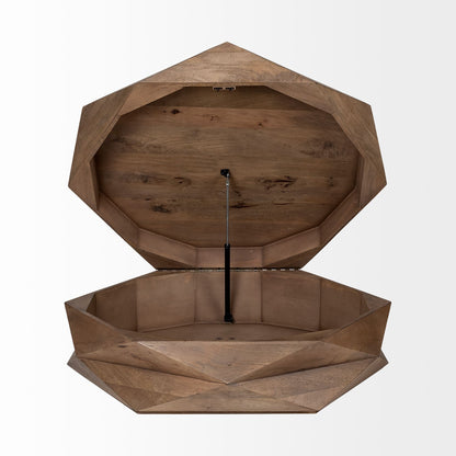 Arreto Hexagonal Storage Coffee Table