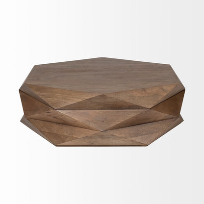 Arreto Hexagonal Storage Coffee Table