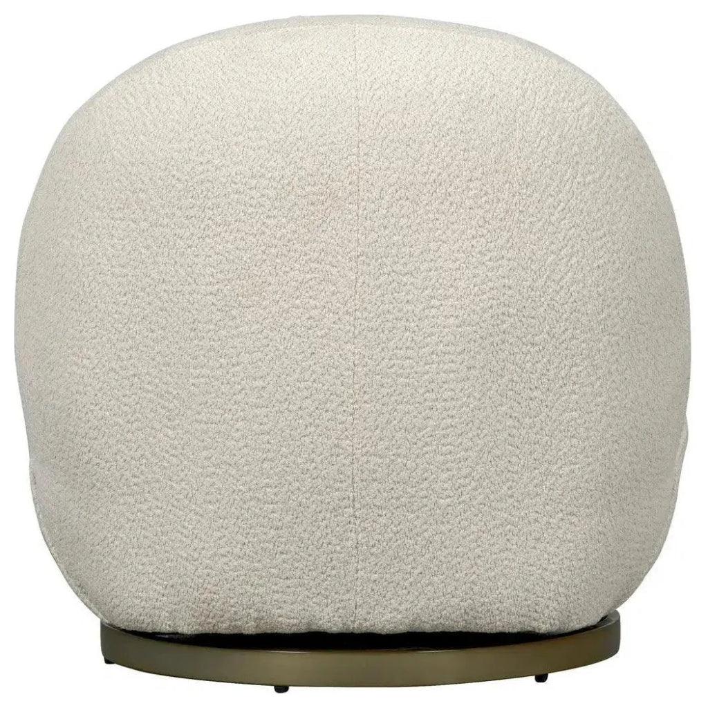 Artemis Chair, Boucle Fabric - LOOMLAN - Noir - Club Chairs