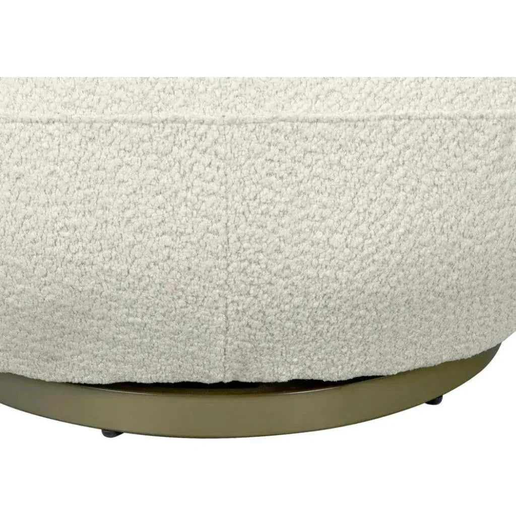 Artemis Chair, Boucle Fabric - LOOMLAN - Noir - Club Chairs