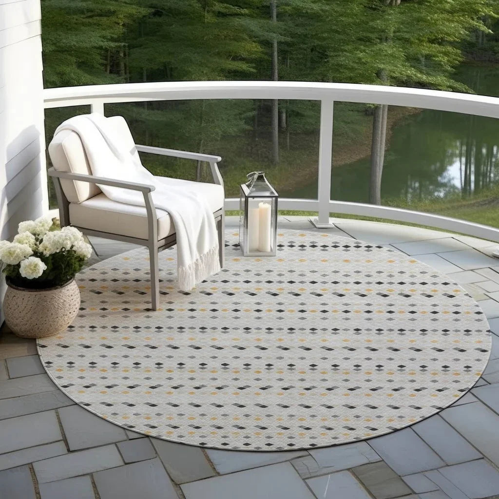 Artexa Gray Washable Indoor - Outdoor Rug - LOOMLAN - LOOMLAN Rugs - Outdoor Rugs