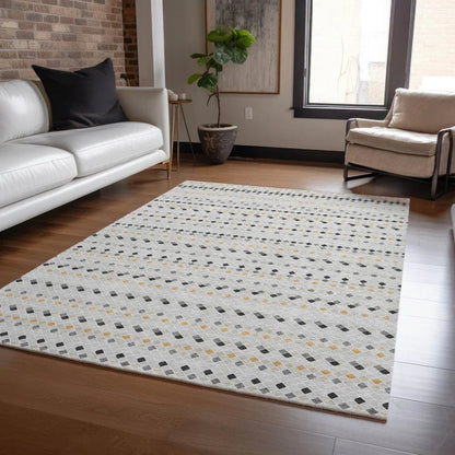 Artexa Gray Washable Indoor - Outdoor Rug - LOOMLAN - LOOMLAN Rugs - Outdoor Rugs
